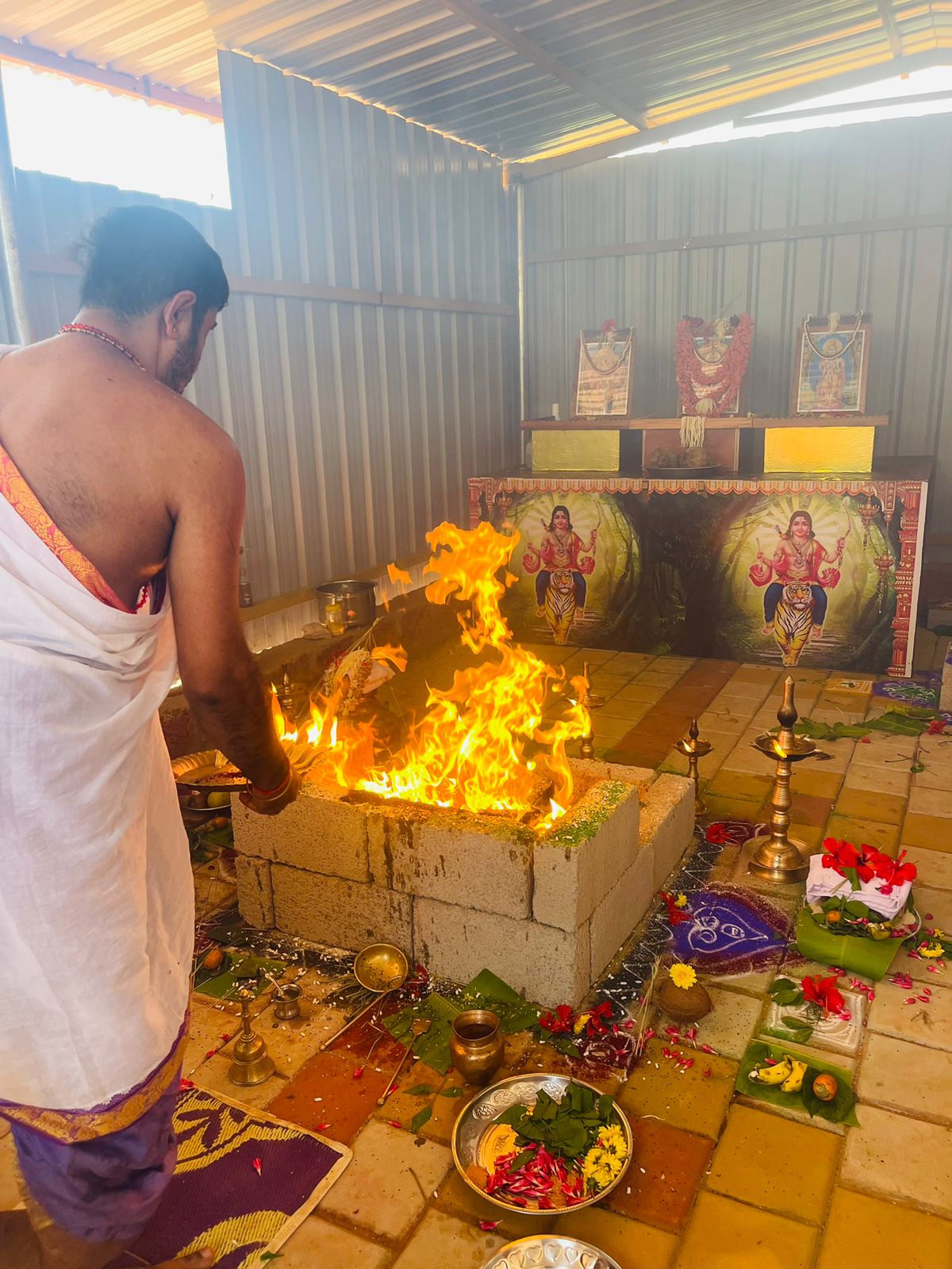 Temple Interior